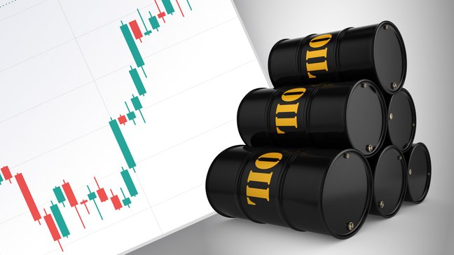 Crude oil stretches rebound from four-month low on softer US Dollar, mixed sentiment