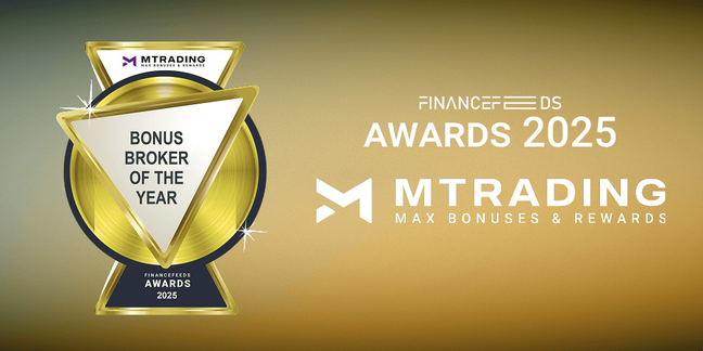 MTrading Recognized as Bonus Broker of the Year 2025 by FinanceFeeds