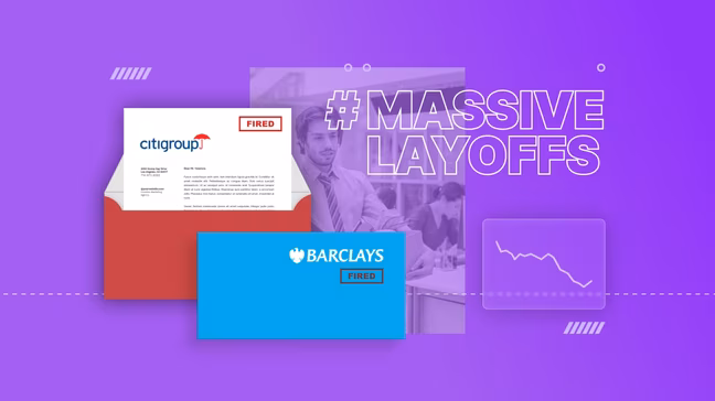 Barclays and Citigroup Follow Wall Street with Massive Layoffs