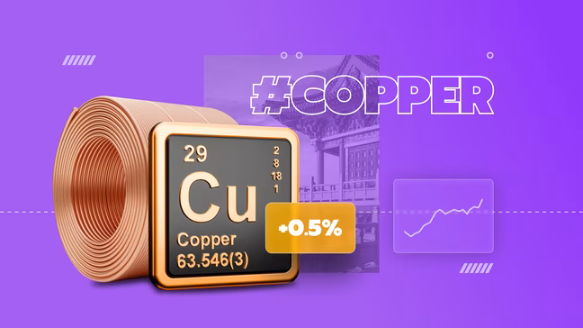 Copper Reaches 6-Week High Boosted by China’s Industrial Output