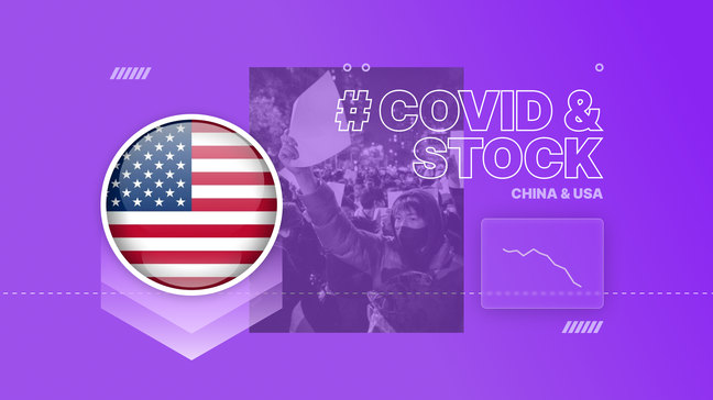 China Is Sparked by COVID Protests, U.S Stocks Are Falling