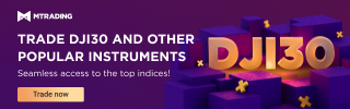 Trade DJI30 and other instruments
