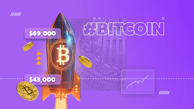 Analisa mengatakan, Bitcoin akan mencapai $69,000 pada akhir 2024.