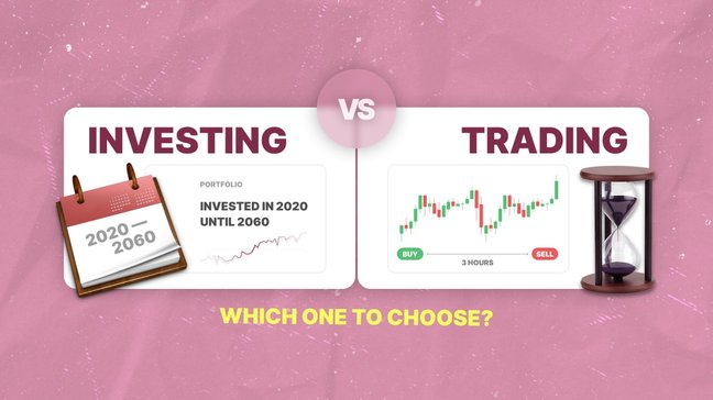 Sự khác biệt chính giữa Đầu tư và Giao dịch - MTrading