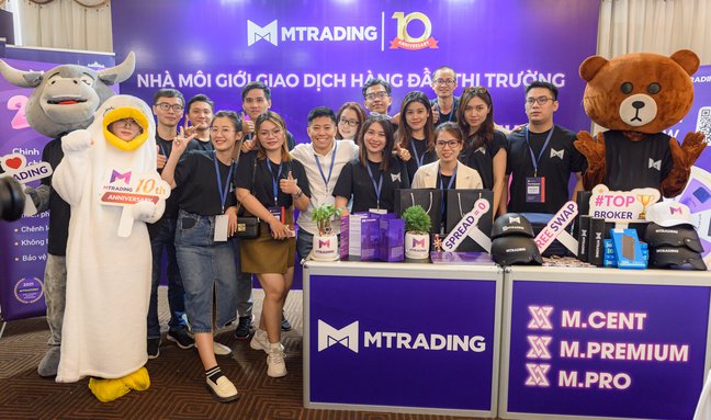 🎉️Nhìn lại Traders Fair 2022 cùng Nhà tài trợ Vàng - MTrading 💜