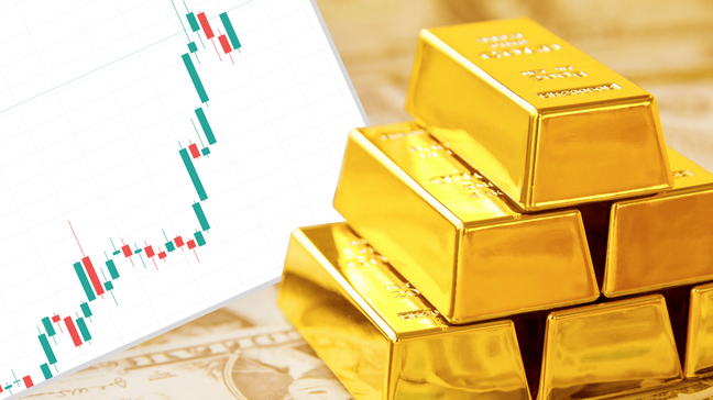 Gold confirms falling wedge to recall buyers as US UoM Sentiment, inflation expectations loom