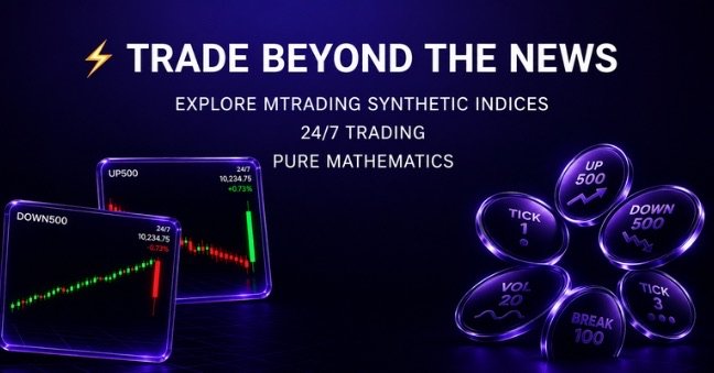 MTrading Launches Synthetic Indices: Trade 24/7/365