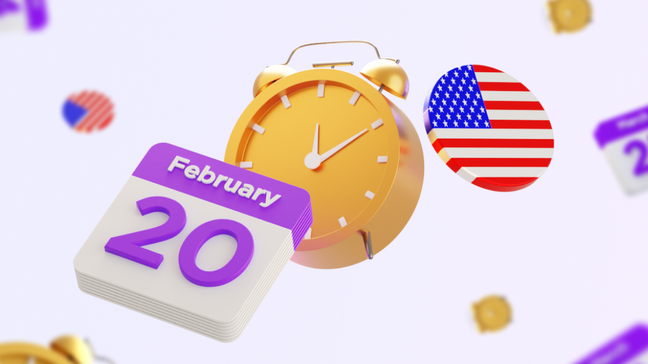 Trading schedule changes on February 20